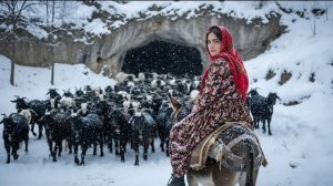 Как пережить зиму в пещере. Потрясающая кулинария и выпечка хлеба в Иране