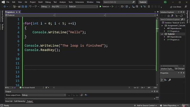 82. For Loop
