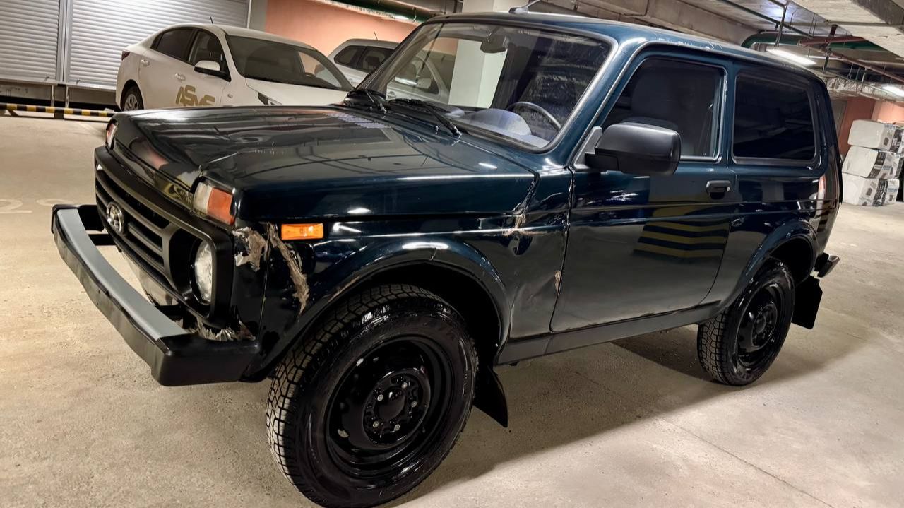 Lada Niva; 1.7 МT; 2023; Зеленый смотреть онлайн