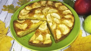 Пирог с яблоками, тыквой и сметаной! Пеку его сейчас каждый день. Быстро и вкусно.