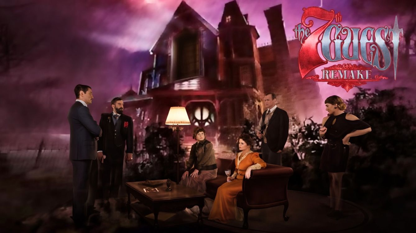 7-й гость • The 7th Guest Remake Прохождение #1 — Стрим хоррор-головоломки