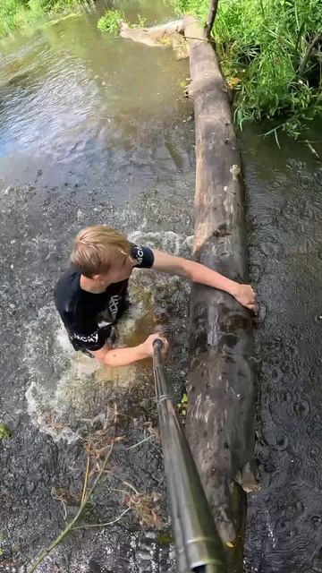 УПАЛ С ДЕРЕВА В ВОДУ