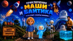 🤖 Приключения Маши и Байтика | Детский 3D-мультфильм про роботов и цифровой мир