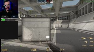 Одноглазый играет в CS 2 counter strike 2 online