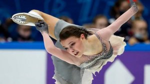 Чемпионат России по футболу. Анюта Щербакова и её мгновение.