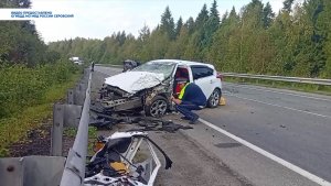 В Серовском районе в ДТП пострадали пять человек
