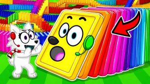 🤯 МЫ ЗАПУСТИЛИ БЕСКОНЕЧНУЮ ЦЕПОЧКУ ДОМИНО! РОБЛОКС! ROBLOX!