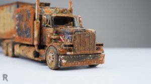 Спасение ржавого контейнеровоза Peterbilt