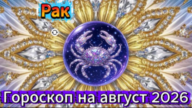 Рак! Гороскоп на август 2026 года!