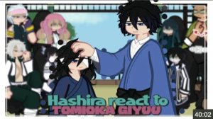 Hashira React To Tomioka Giyuu, A Compilation, 2X, Full Part, Angst