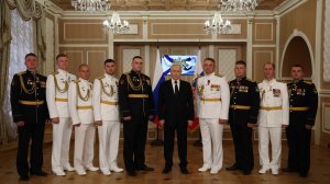 Владимир Путин церемония награждения военнослужащих ВМФ, Санкт-Петербург, 26 июля 2026 года