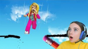 РИСУЙ, ЧТОБЫ ПРОЙТИ ОББИ в ROBLOX!