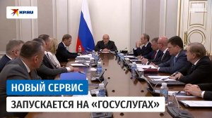 Мишустин рассказал о новом сервисе для получения льгот на «Госуслугах»