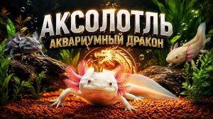Аксолотль - аквариумный дракон