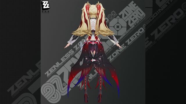 ZZZ (Zenless Zone Zero) 3.1 Кларет: рендер модельки смотреть онлайн