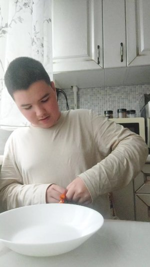 Я пробую булдак!