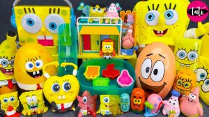 Играем в игрушки из мультика Спанч Боб и другие игрушки. Мультфильм для детей. ASMR АСМР