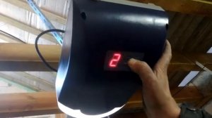 Настройка нижнего и верхнего положения привода секционных ворот