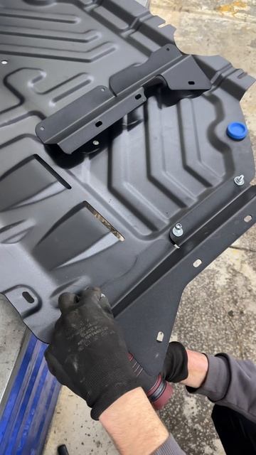 Защита картера и КПП на Volkswagen Teramont