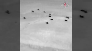 Боевая работа расчета РСЗО «Град» ВДВ