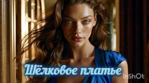 Шёлковое платье 🔥👗🌟