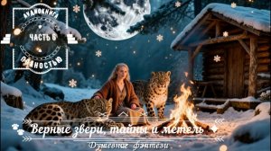 6️⃣🎧 АУДИОКНИГА ПОЛНОСТЬЮ🐾 Верные звери, тайны и метель ✦Душевное фэнтези ЧАСТЬ 6️⃣