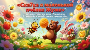 🐝🌸✨ «Сказка о маленькой пчёлке Жуже» — добрая история для детей | Аудиосказка