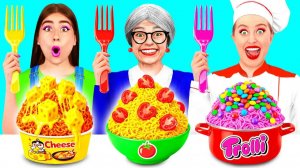 Кулинарный Челлендж: Я против Бабушки | Забавные Трюки с Едой от GoFun Challenge