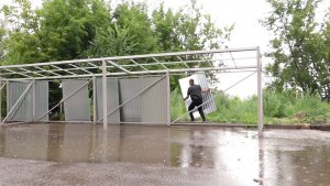 МОНТАЖ КОНТЕЙНЕРНЫХ ПЛОЩАДОК ДЛЯ СБОРА МУСОРА