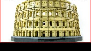 Самый большой набор LEGO | 10276 Колизей | 9036 деталей | Ускоренная сборка и распаковка