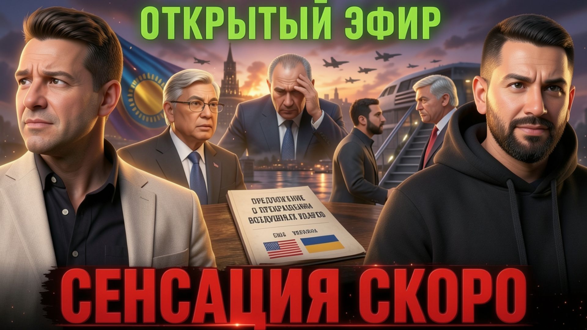 Токаев шокировал всех. Зеленский👺 срочно летит к Трампу. Ход Путина \\ ЧАПЛЫГА \\ смотреть онлайн