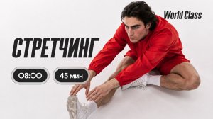 СТРЕТЧИНГ с Эльвирой Сахибгареевой | 28 июля 2026 | Онлайн-тренировки World Class