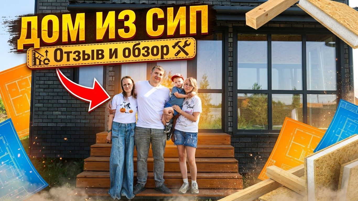 ШОК / Честный отзыв семьи о строительстве двухэтажного дома