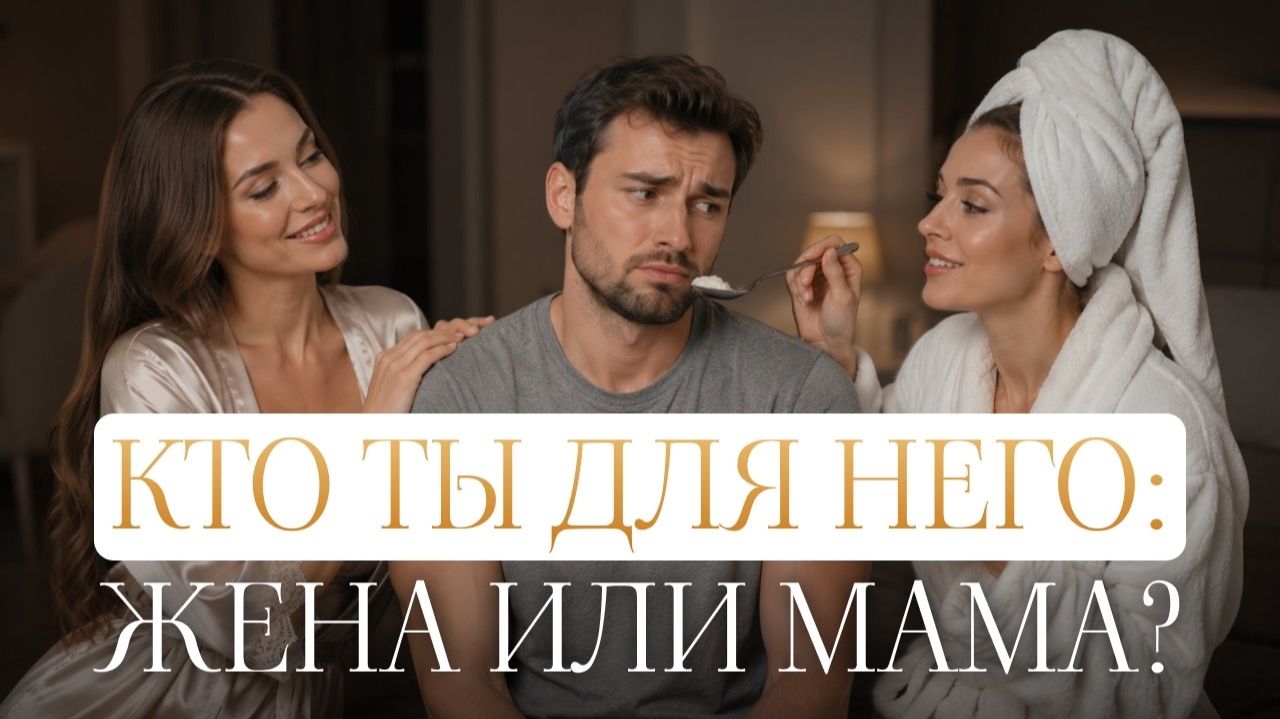 Когда жена начинает играть роль мамы...