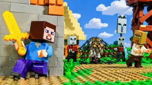 Деревенский рейд 3, Рабы грабителя - Жизнь Алекса и Стива ｜ Lego Stop Motion