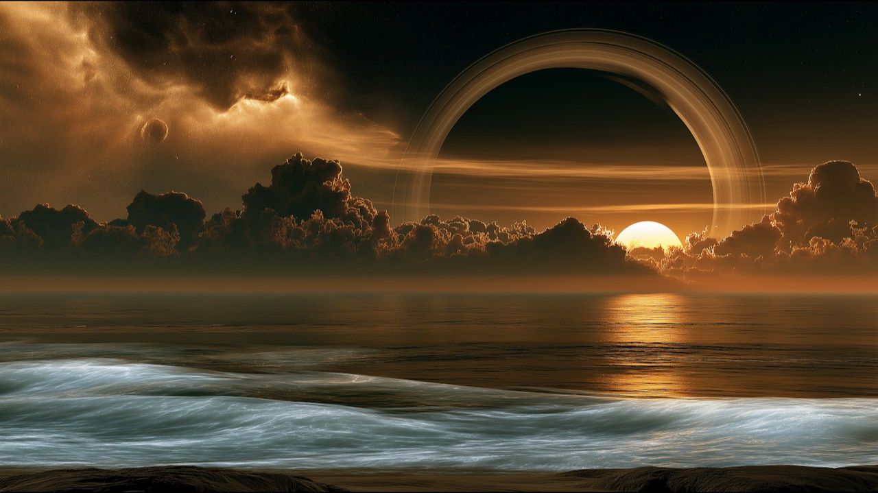 Deep Space Ambient Music — Cosmic Journey Through Galaxies & Stars смотреть онлайн