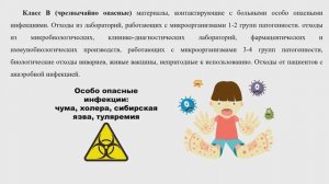 Классификация и правила обращения с медицинскими отходами