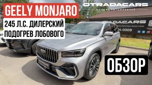 GEELY MONJARO 245л.с. С ПОДОГРЕВОМ ЛОБОВОГО И РУССКИМ ЯЗЫКОМ