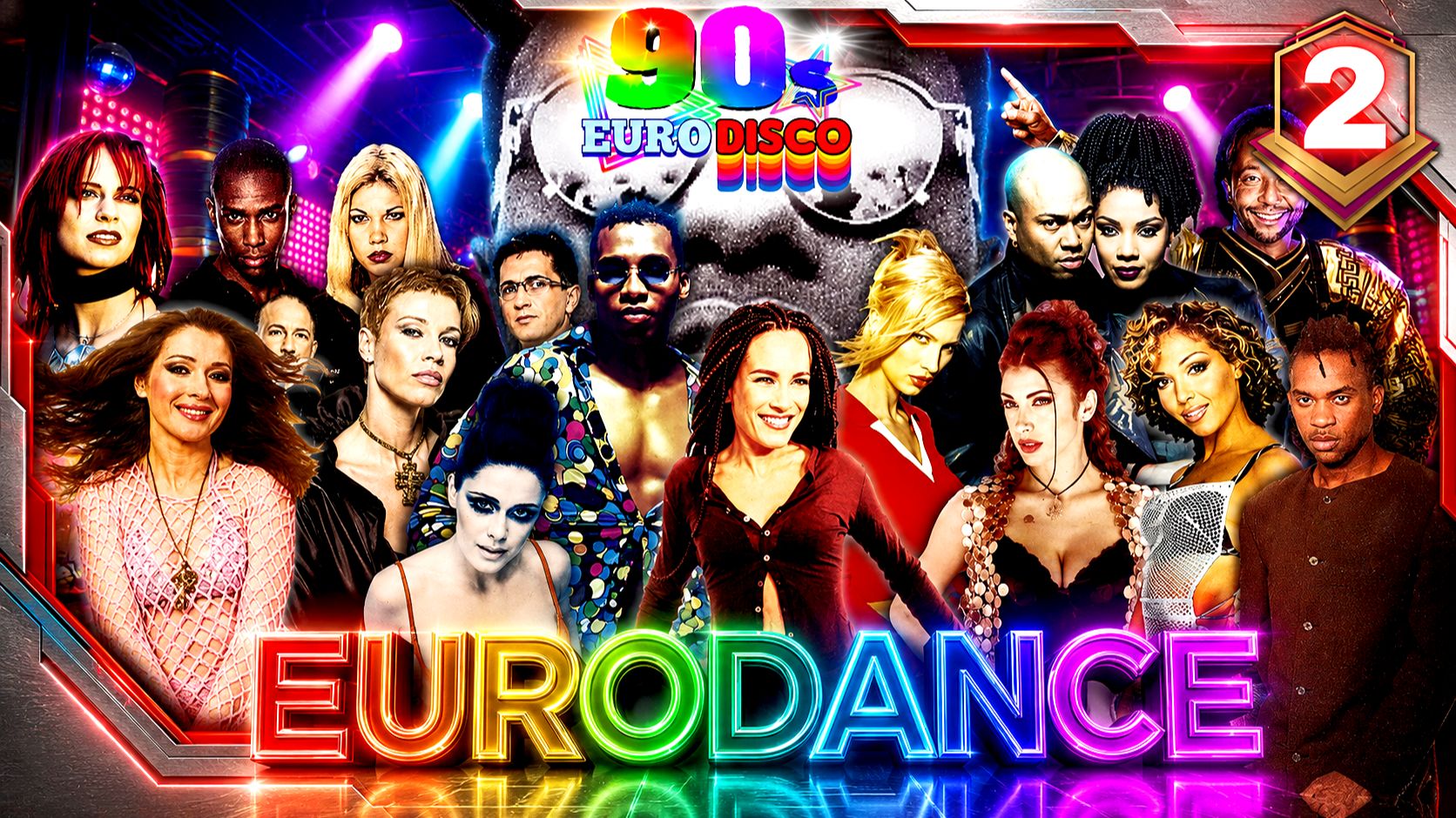 90s Eurodance 🔥 Ностальгия Часть 2 🎶 Мегамикс Дискотека 🎧 Лучший Музыка 90-х Хиты - Видеоклип смотреть онлайн