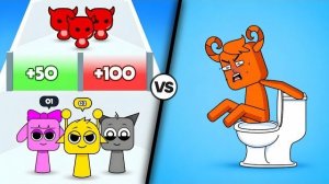 ДИДЖЕЙ МУЗЫКАЛЬНЫЙ ЗАБЕГ ПРОТИВ БЕЗУМНОГО ТУАЛЕТА / ВСЕ УРОВНИ ИГРЫ (ANDROID, IOS)