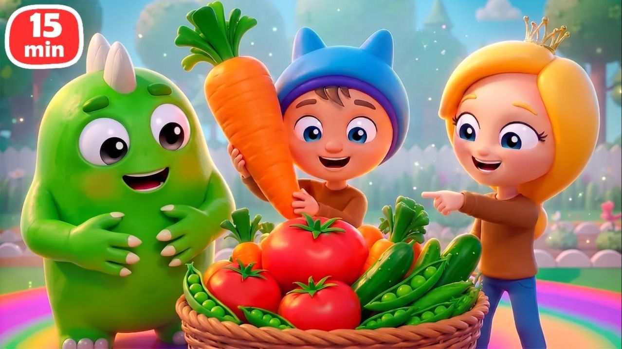 Сина и Ло: песенки про ягоды, прогулка по лесу и полезные овощи 🎵🌿🍓 | Для детей