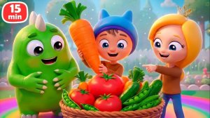 Сина и Ло: песенки про ягоды, прогулка по лесу и полезные овощи 🎵🌿🍓 | Для детей