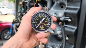 Арт 1603 Замер компрессии лодочного мотора Honda BF50 2008 г.