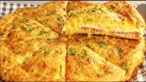 Так Кабачки Готовлю На Завтрак Через День!Вкуснее Пиццы!Пирог из Кабачков За Минуты!Просто и Вкусно