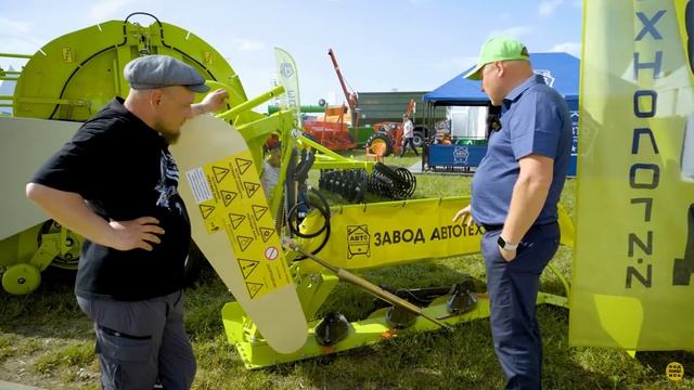 Сенозаготовительная техника.  Обзор косилки КРН 2.1 производства Завода Автотехнологий