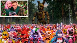 МОЙ ДРОН СНЯЛ ВСЕХ АНИМАТРОНИКОВ ИЗ FIVE NIGHTS WITH FREDDY В РЕАЛЬНОЙ ЖИЗНИ!!!