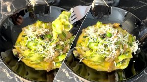 Кабачковая паста с грибами