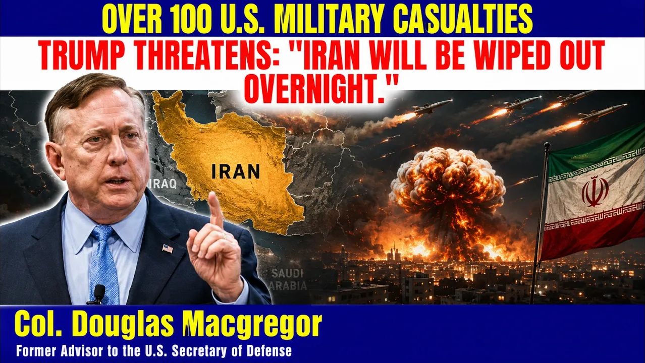 Over 100 U.S. Military Casualties — Toll Keeps Rising as Iran Continues Attacks Douglas Macgregor смотреть онлайн
