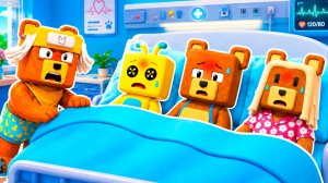 ВСЯ КОМАНДА МЕДВЕДЕЙ ЗАБОЛЕЛИ в СУПЕР МИШКА! Super Bear Adventure