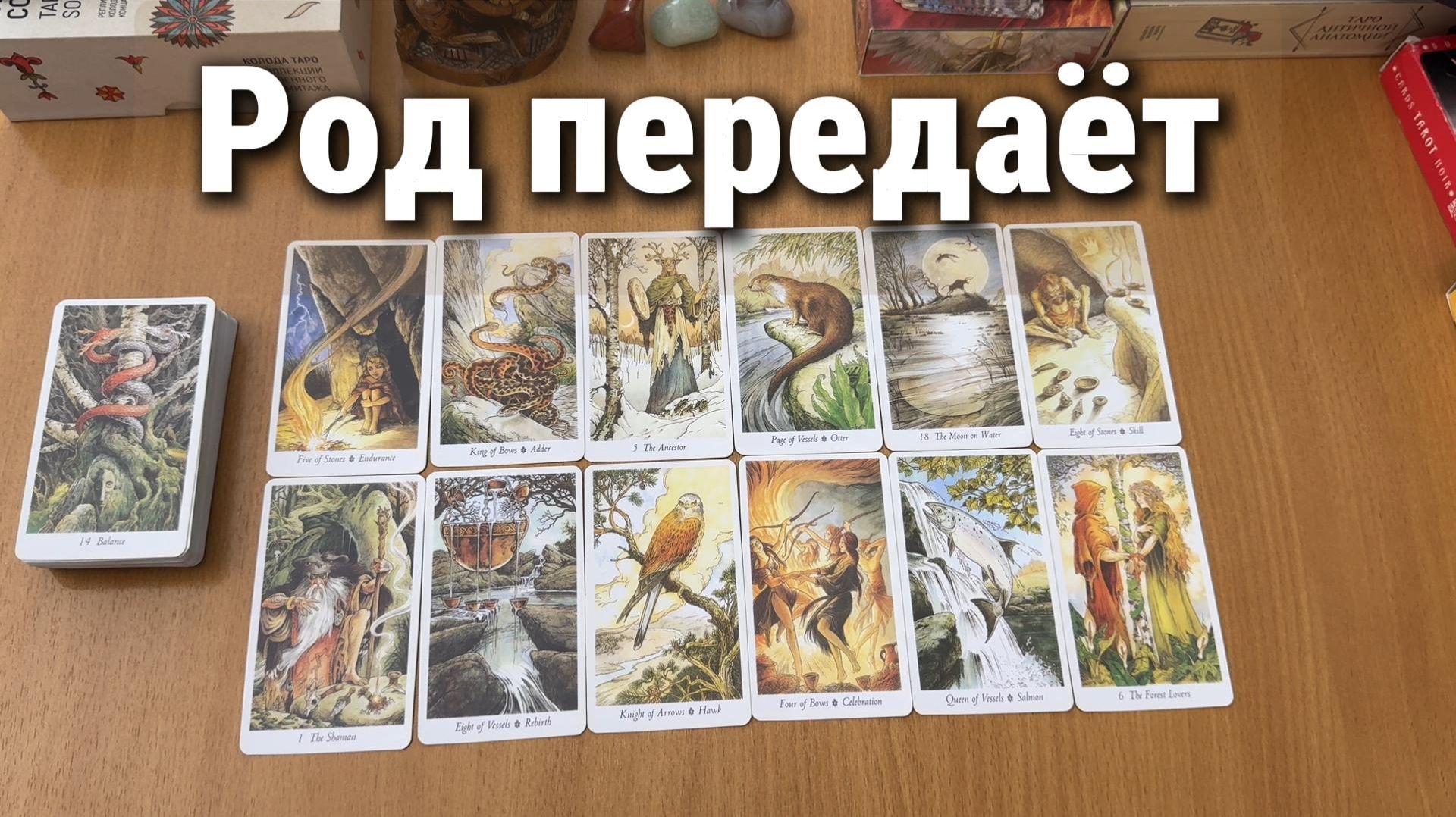 ВАШ РОД ПЕРЕДАЁТ ВАМ! расклад таро